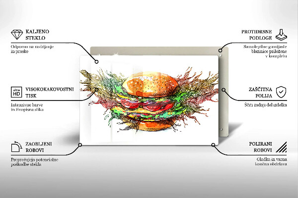 Herdabdeckung Hamburger-Zeichnung