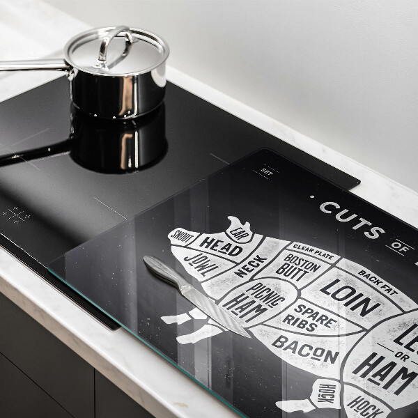 Herdabdeckung Schweinefleisch Schweinefleisch