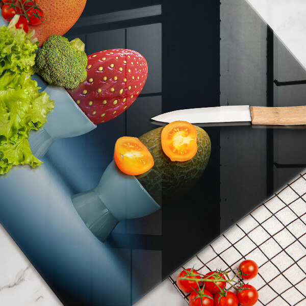 Herdabdeckung Abstrakte Fruchteier