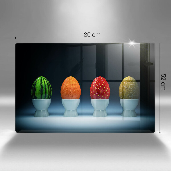 Herdabdeckung Abstrakte Fruchteier