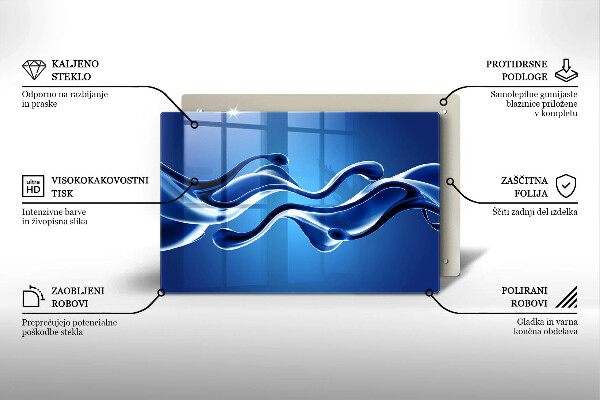 Abdeckung induktionskochfeld Flüssige Abstraktion