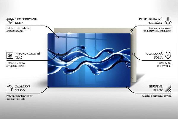 Abdeckung induktionskochfeld Flüssige Abstraktion