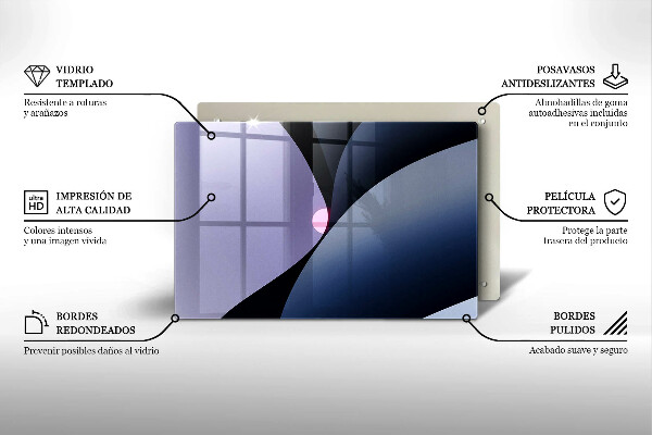 Herdabdeckung Abstrakte Formen