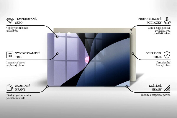 Herdabdeckung Abstrakte Formen