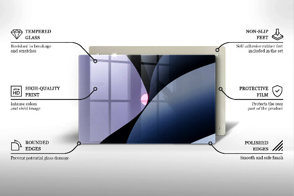 Herdabdeckung Abstrakte Formen
