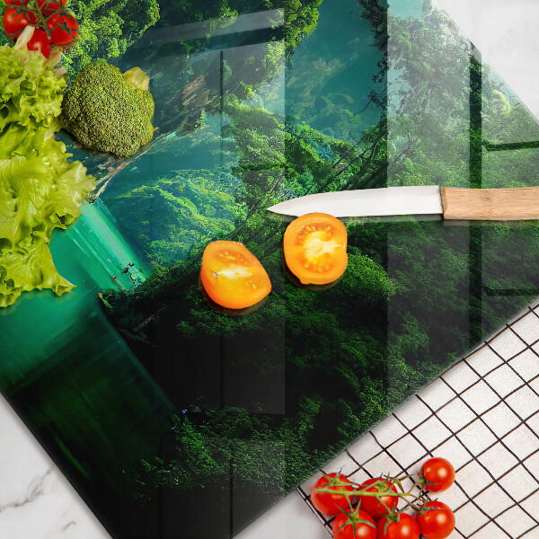 Abdeckung induktionskochfeld Lagunenlandschaft