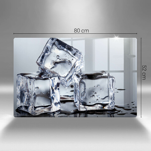 Herdabdeckung Eiswürfel
