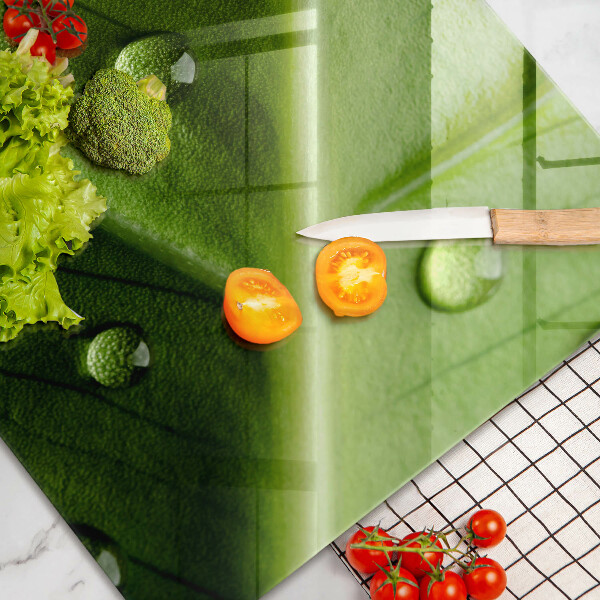 Herdabdeckung Naturtau und Blatt