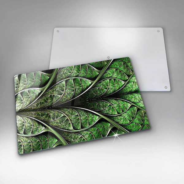 Herdabdeckung Struktur der Blattadern