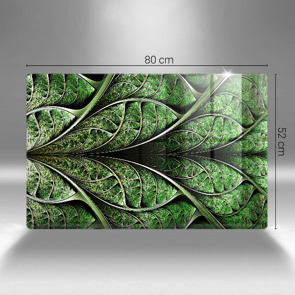 Herdabdeckung Struktur der Blattadern