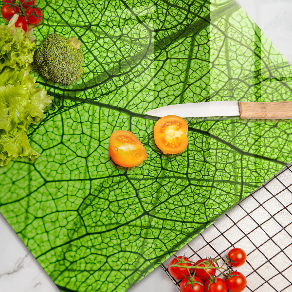 Herdabdeckung Naturblattadern