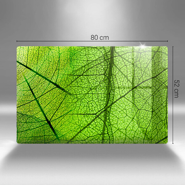 Herdabdeckung Naturblattadern