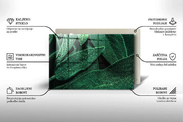 Herdabdeckung Die Blätter der Pflanze