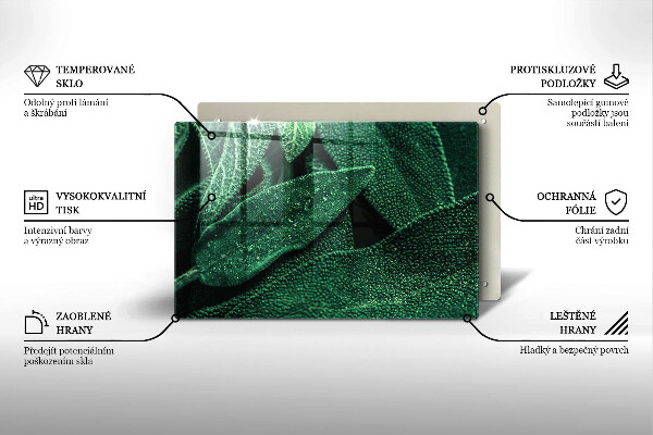Herdabdeckung Die Blätter der Pflanze