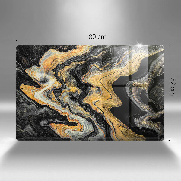 Herdabdeckung Abstrakte Struktur