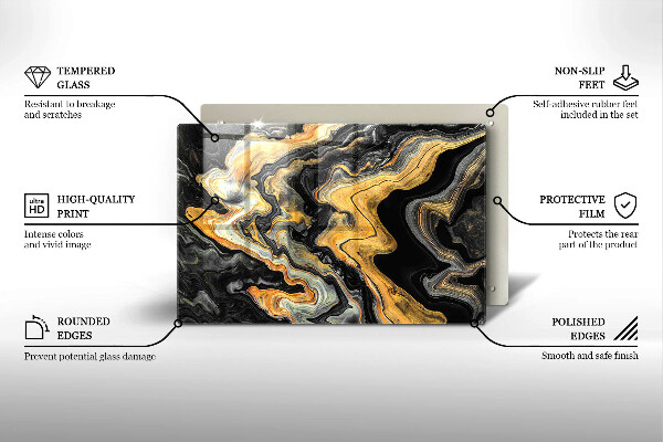 Herdabdeckung Abstrakte Struktur