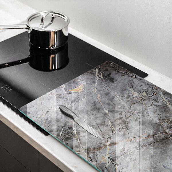 Herdabdeckung Steinstruktur