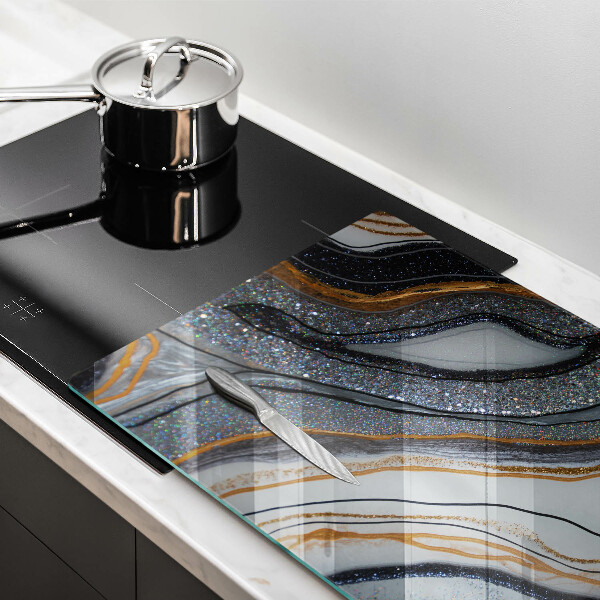 Herdabdeckung Rock mit Gold