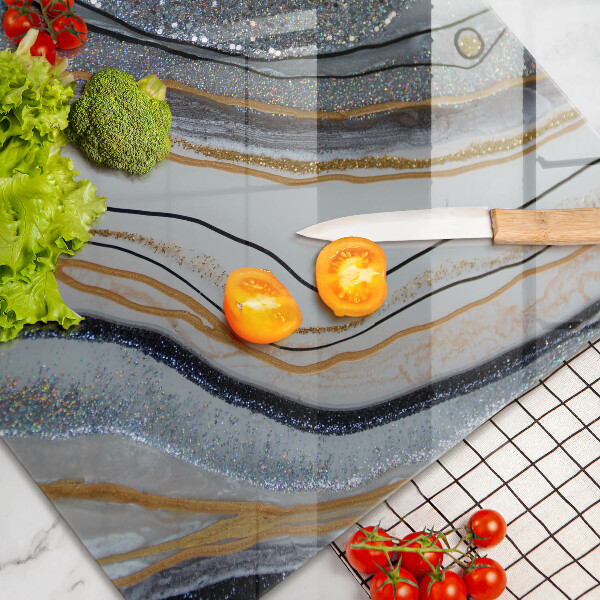 Herdabdeckung Rock mit Gold