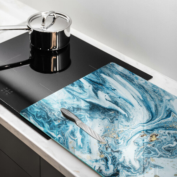 Herdabdeckung Struktur mit Gold