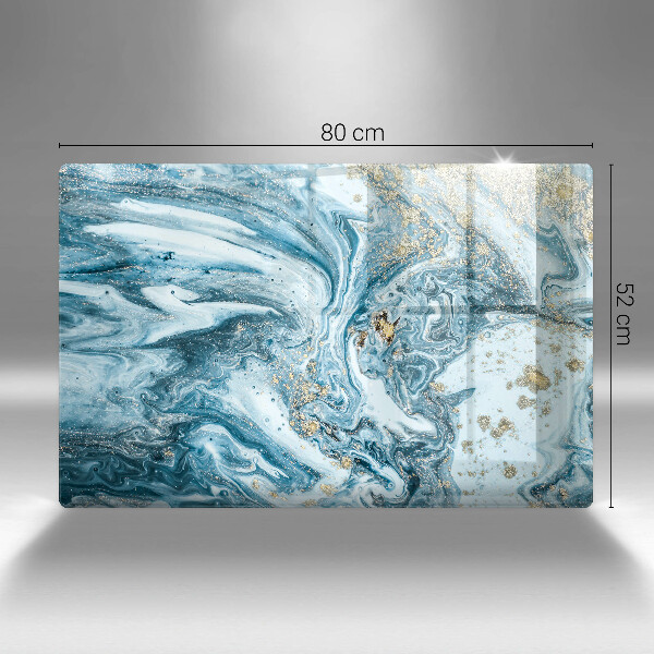 Herdabdeckung Struktur mit Gold