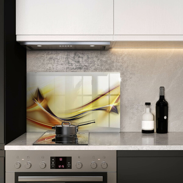 Herdabdeckung Abstrakte Lichtlinien
