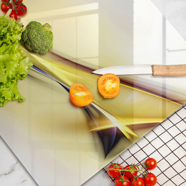 Herdabdeckung Abstrakte Lichtlinien