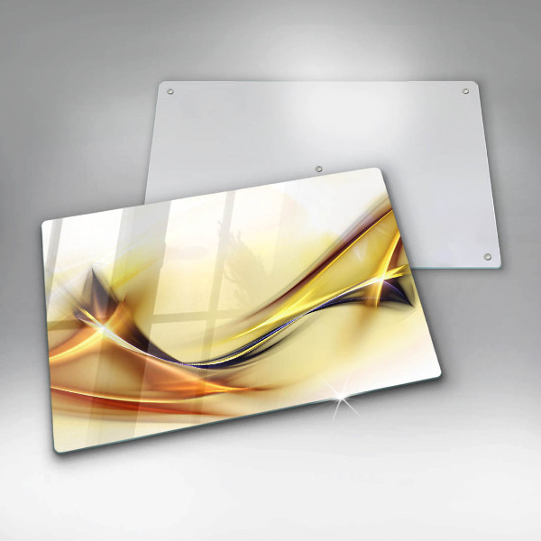 Herdabdeckung Abstrakte Lichtlinien