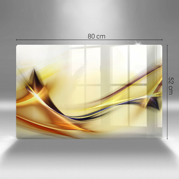 Herdabdeckung Abstrakte Lichtlinien