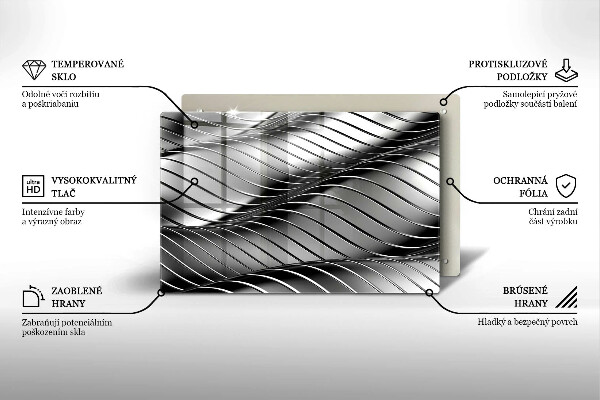 Herdabdeckung 3D-Metallstruktur