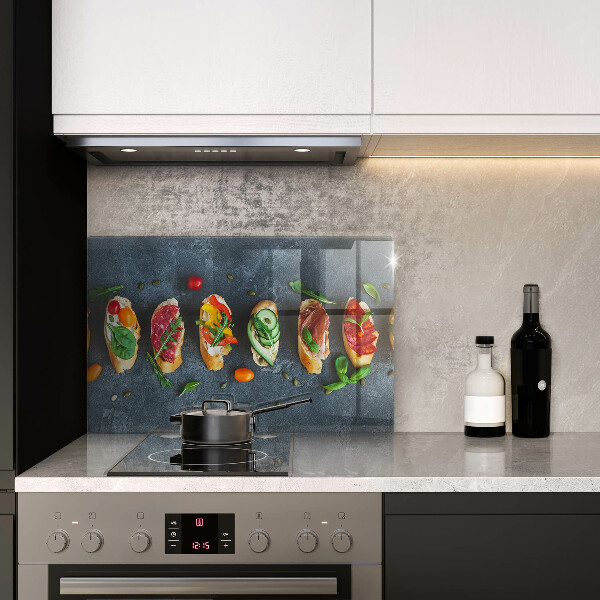 Abdeckung induktionskochfeld Bunte Sandwiches