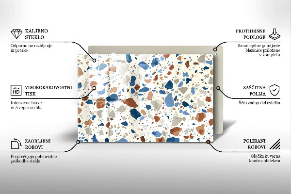 Abdeckung induktionskochfeld Dekoratives Steinzeug