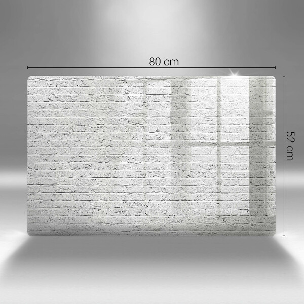 Herdabdeckung Backsteinmauer