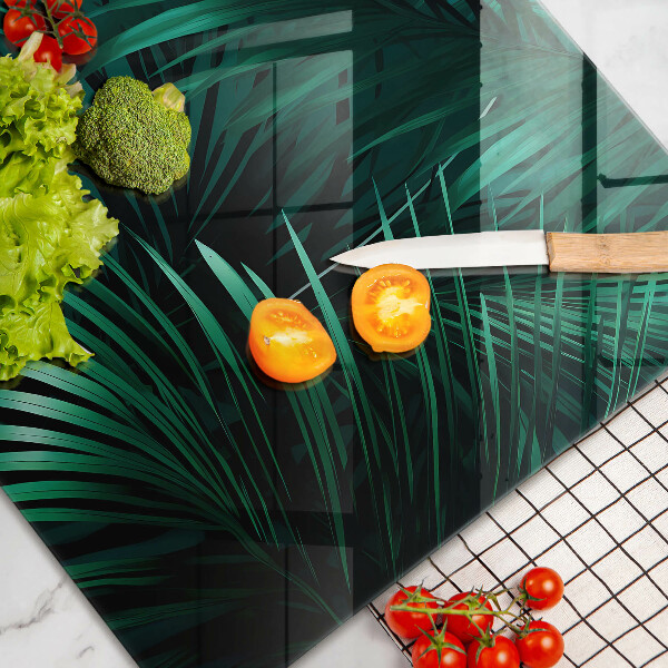 Abdeckung induktionskochfeld Wilde Dschungelblätter