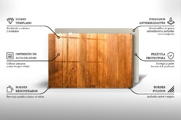 Herdabdeckung Holzbretter