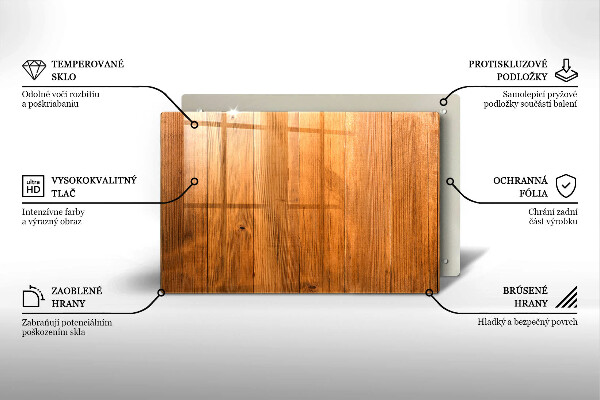 Herdabdeckung Holzbretter