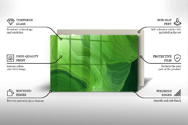 Herdabdeckung Abstrakte Textur