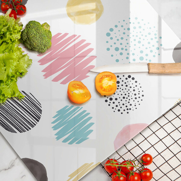 Herdabdeckung Bemalte Formen