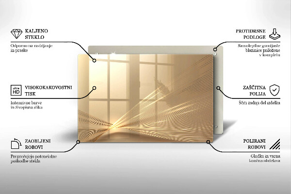 Herdabdeckung Moderne Abstraktion