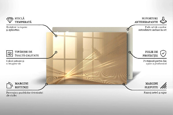 Herdabdeckung Moderne Abstraktion
