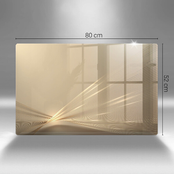 Herdabdeckung Moderne Abstraktion