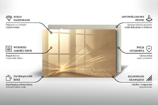 Herdabdeckung Moderne Abstraktion