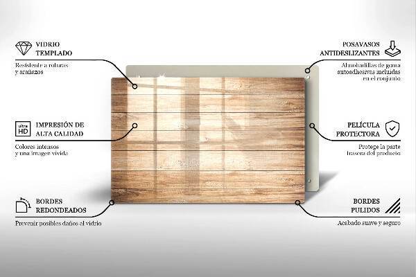 Herdabdeckung Holzbretter