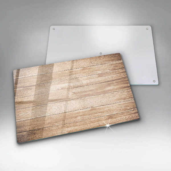 Herdabdeckung Holzbretter