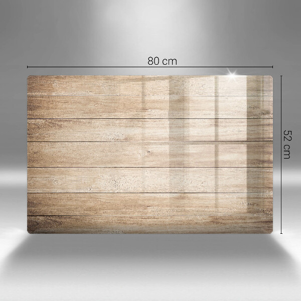 Herdabdeckung Holzbretter