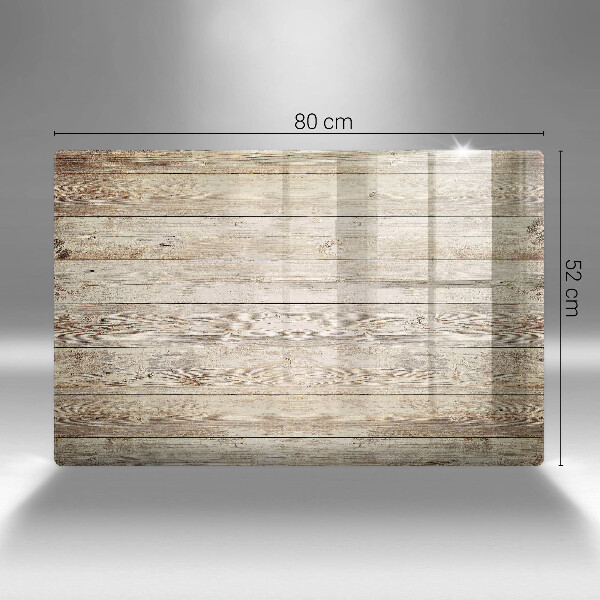 Herdabdeckung Holzbretter