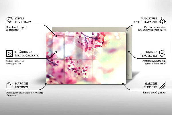 Herdabdeckung Naturapfelblüten