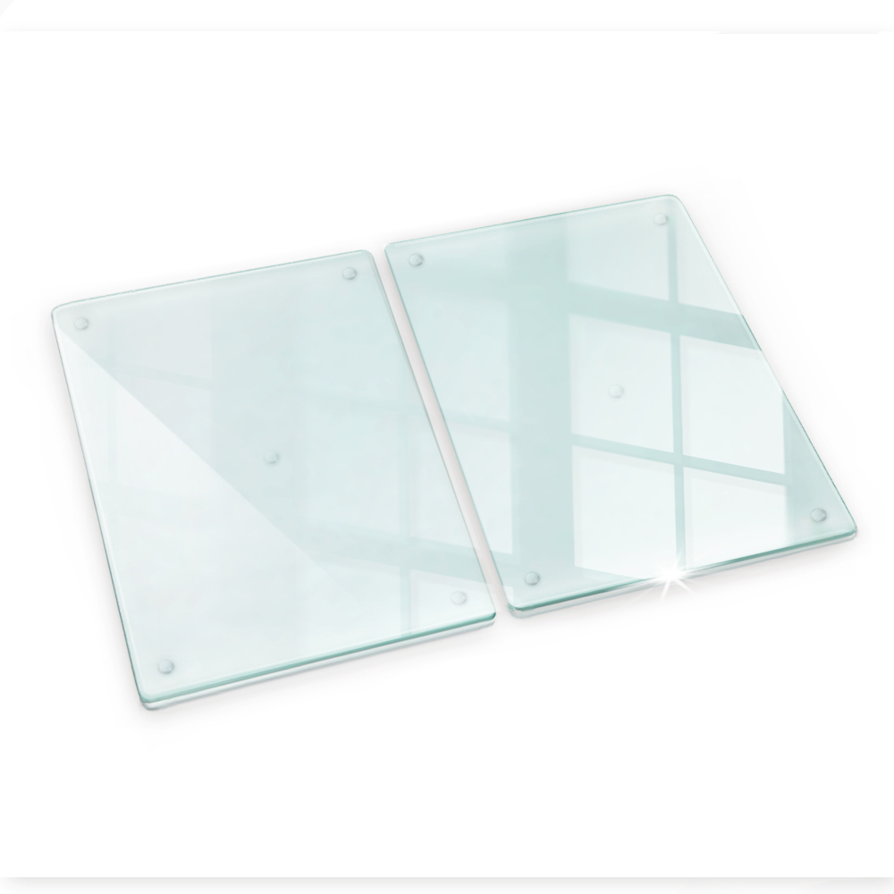 Ceranfeldabdeckung transparent 2x40x52 cm