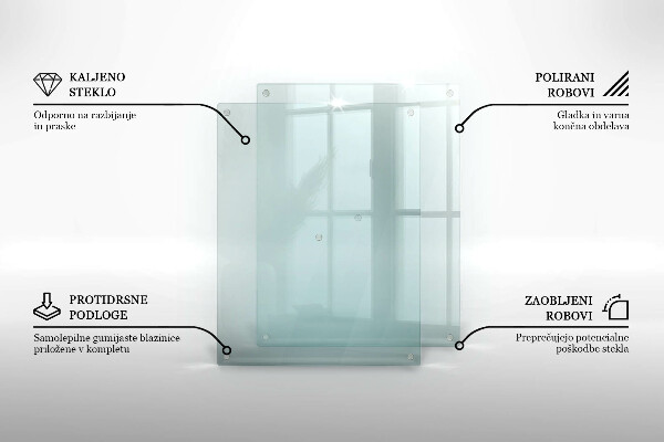 Ceranfeldabdeckung transparent 2x40x52 cm