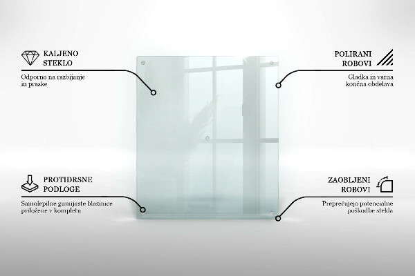 Herdabdeckung transparent 60x52 cm